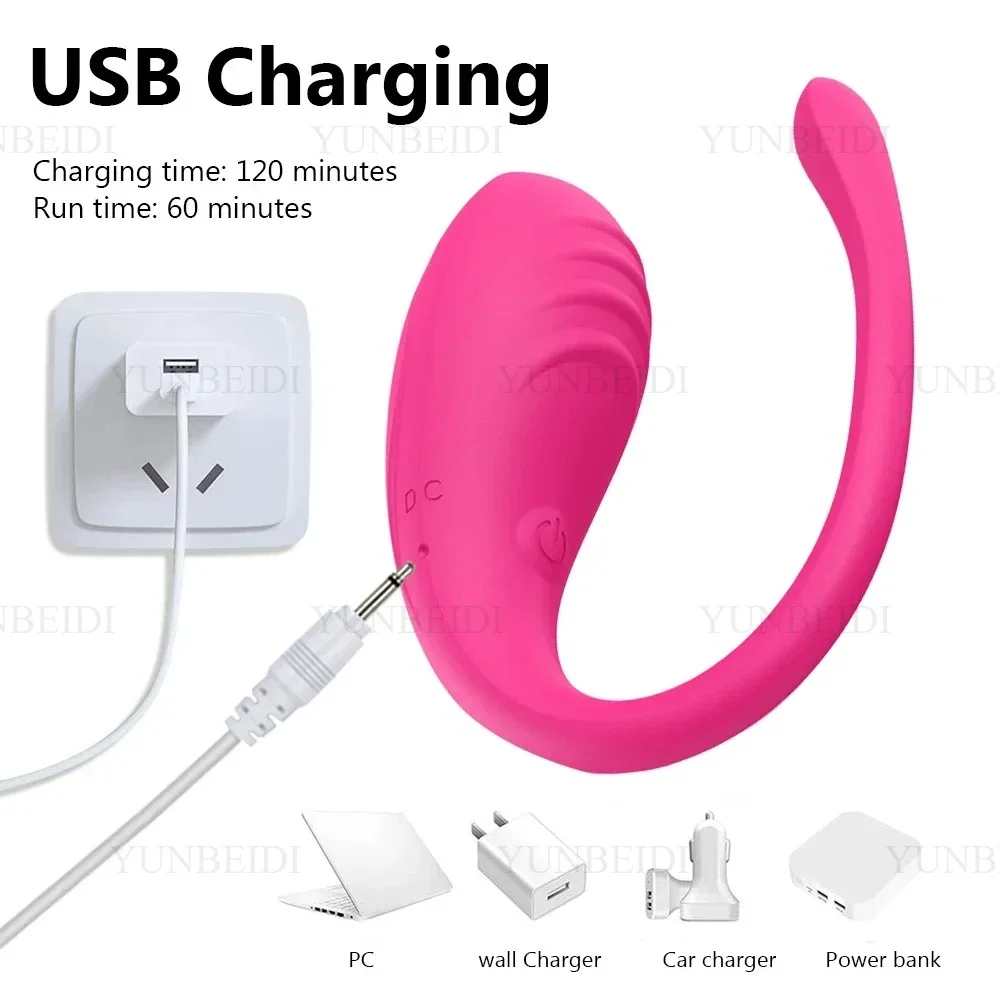 APP Remote Control Egg-shaking Device Female Penis Vibrator Vaginal 10-speed G-spot Dual-stimulation Massager Wearable Sex Toy view 4