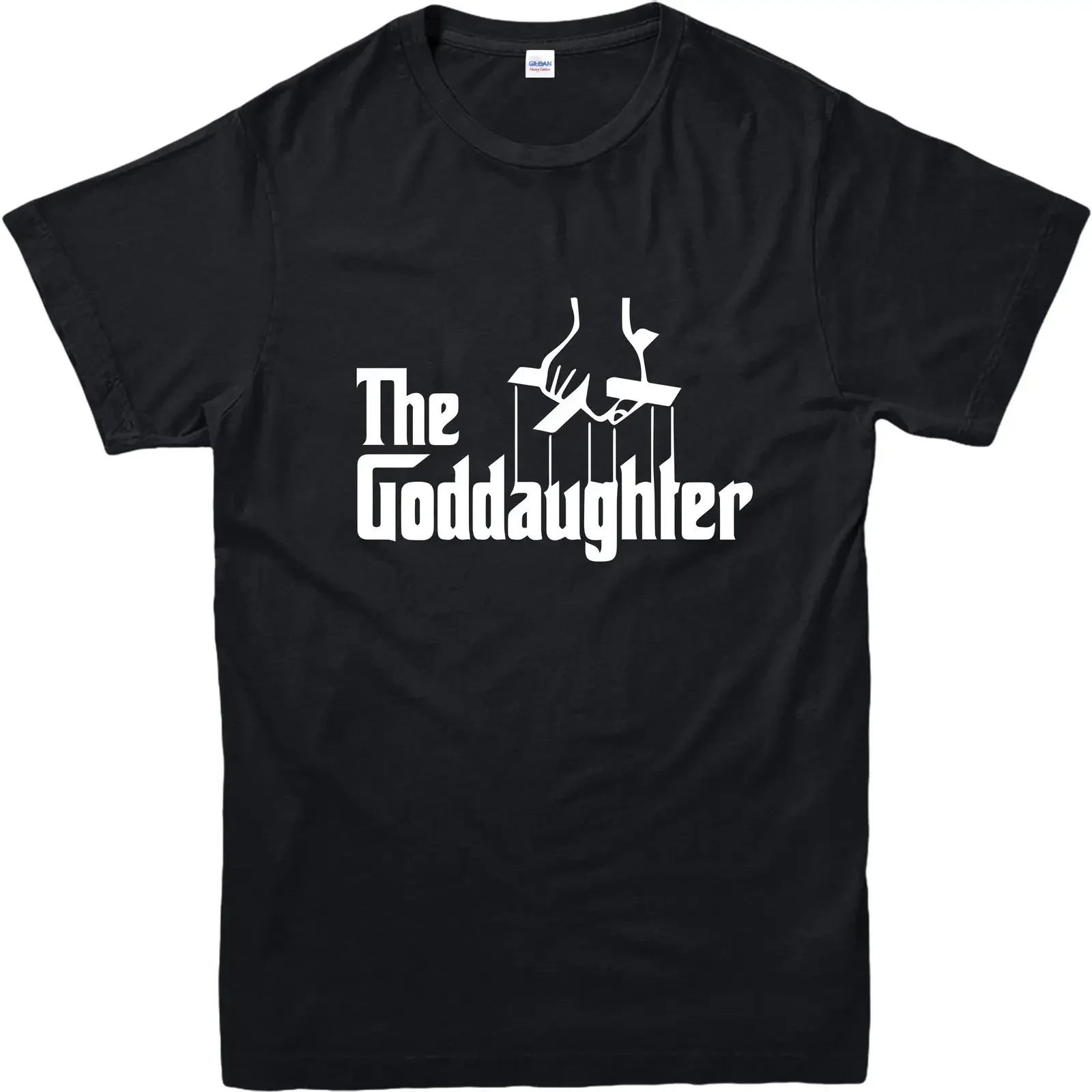 Hot Sale 100% Cotton Godfather T-Shirt, The Goddaughter Spoof, Funny Gift Inspired Top (Gftgf) Tee Shirt Fashion Funny New