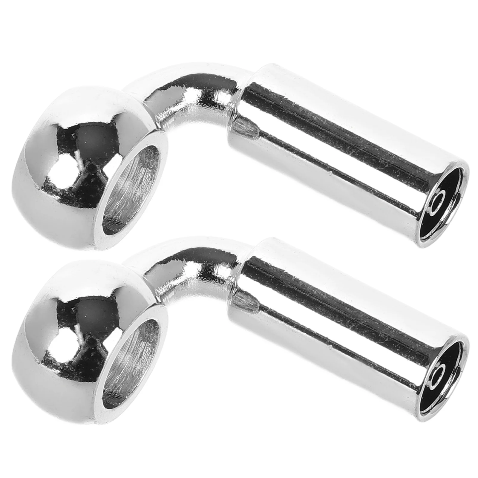 

2Pcs M10 Banjo Fitting Brake Hose Connector for Car Motorcycle Universal Replacement Metal Fuel Line Adapter Chrome Plated