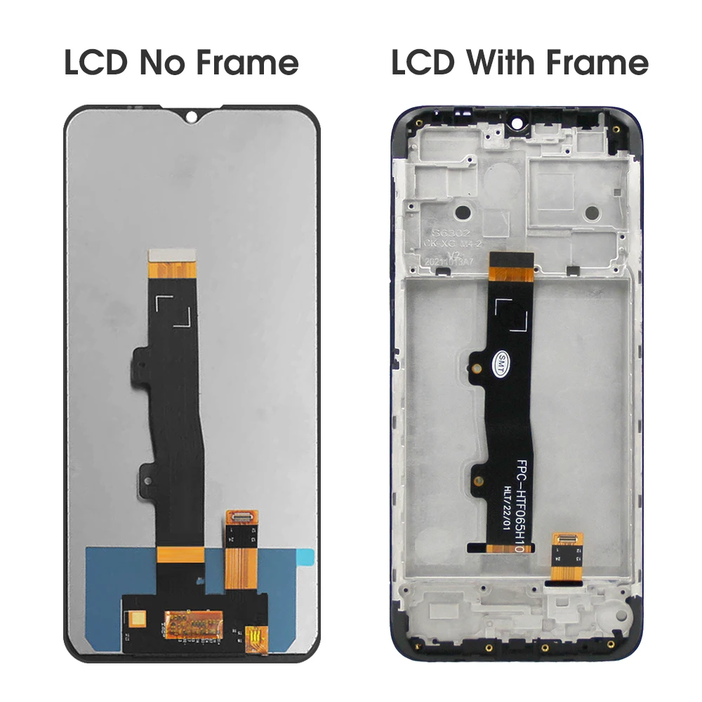 For Motorola Moto E7 E7i Power For Moto E7 Power For Moto E7i LCD Display Touch Screen Digitizer Assembly Replacement