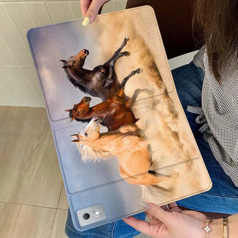 

Чехол для планшета Running Brown Horse для Xiaoxin Lenovo Tab Pad K11 K10 M10 P11 3rd Plus Pro Legion Y700 Y900 Gen4 2, подарок