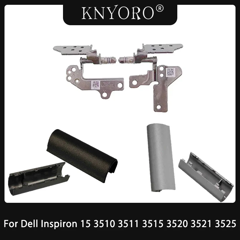 New Laptop Hinges for Dell Inspiron 15 3510 3511 3515 3520 3521 3525 Screen Axis Hinges LCD hinge cover silver black accessories