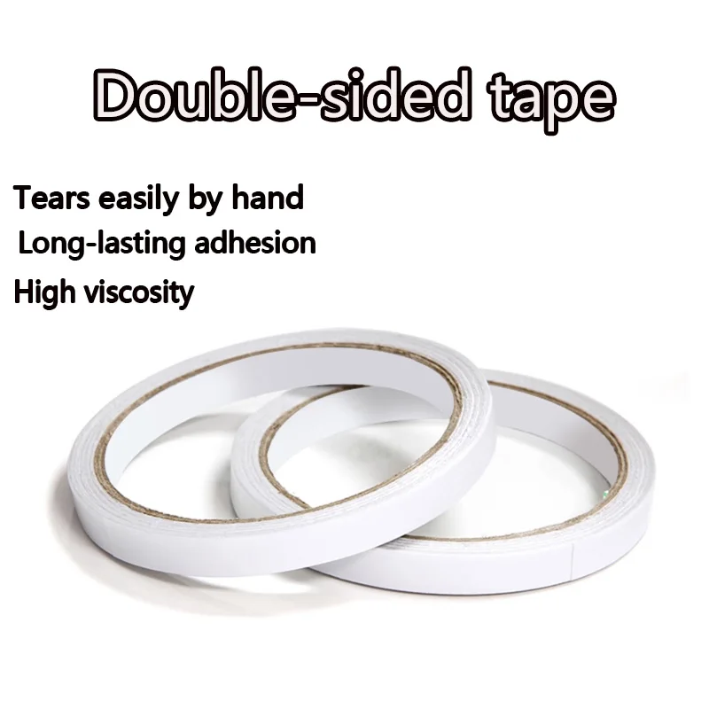 

Double-sided tape with strong adhesion, ultra-thin, transparent, high-stickiness double-sided tape, suitable for student station