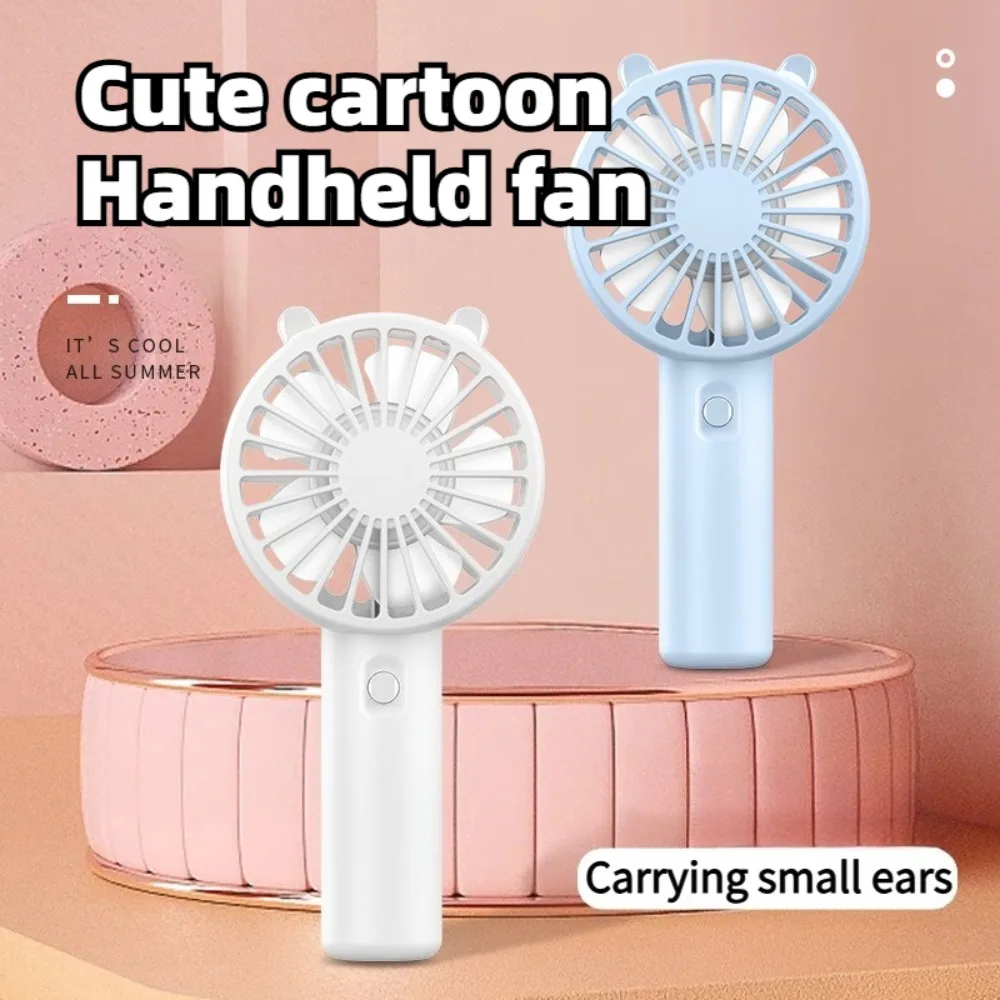 Tragbarer kleiner Kühlwimpern-Stummkühler-Handheld-Fan Mini USB wiederaufladbarer Schreibtisch_voghion.com