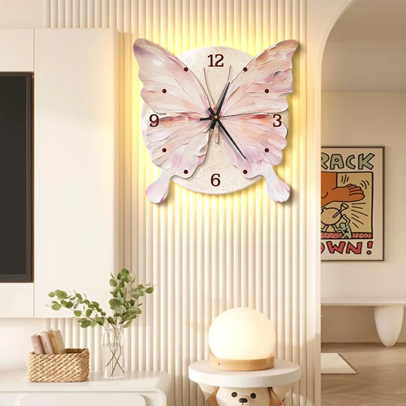 

Art Mural Wall Clocks Living Room Luxury Digital Restaurant Minimalist Wall Watch Creative Simple Horloge Murale Home Decoration