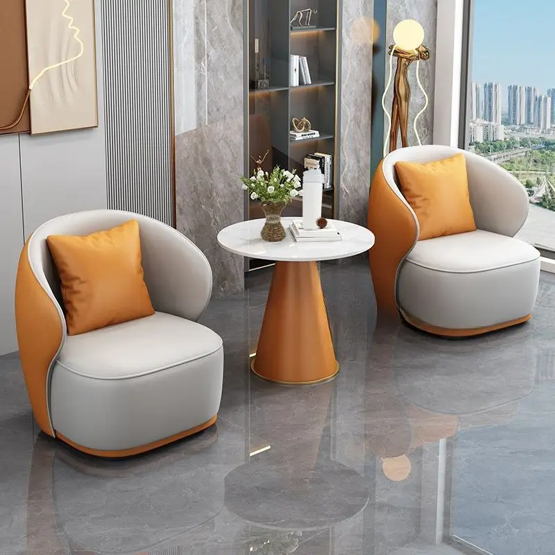 

custom. [High Temperature Resistant and Scratch-Resistant] Table Chair Sofa Beauty Salon Balcony Bedroom Sofa Three-Piece Set Lu
