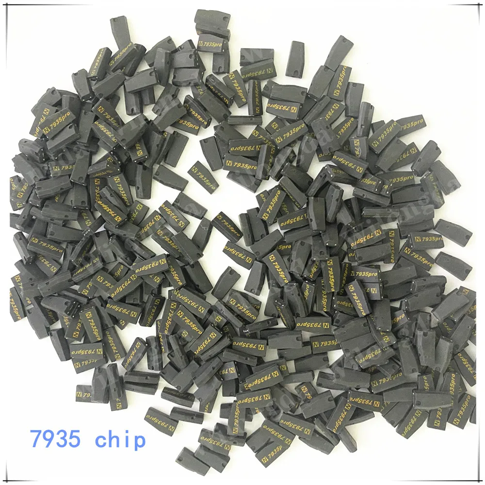 10 pcs with word Aftermarket Carbon ID44 PCF7935AA Chip PCF 7935 7935proTransponder Chip PCF7935AS Updated Version Blank Chips