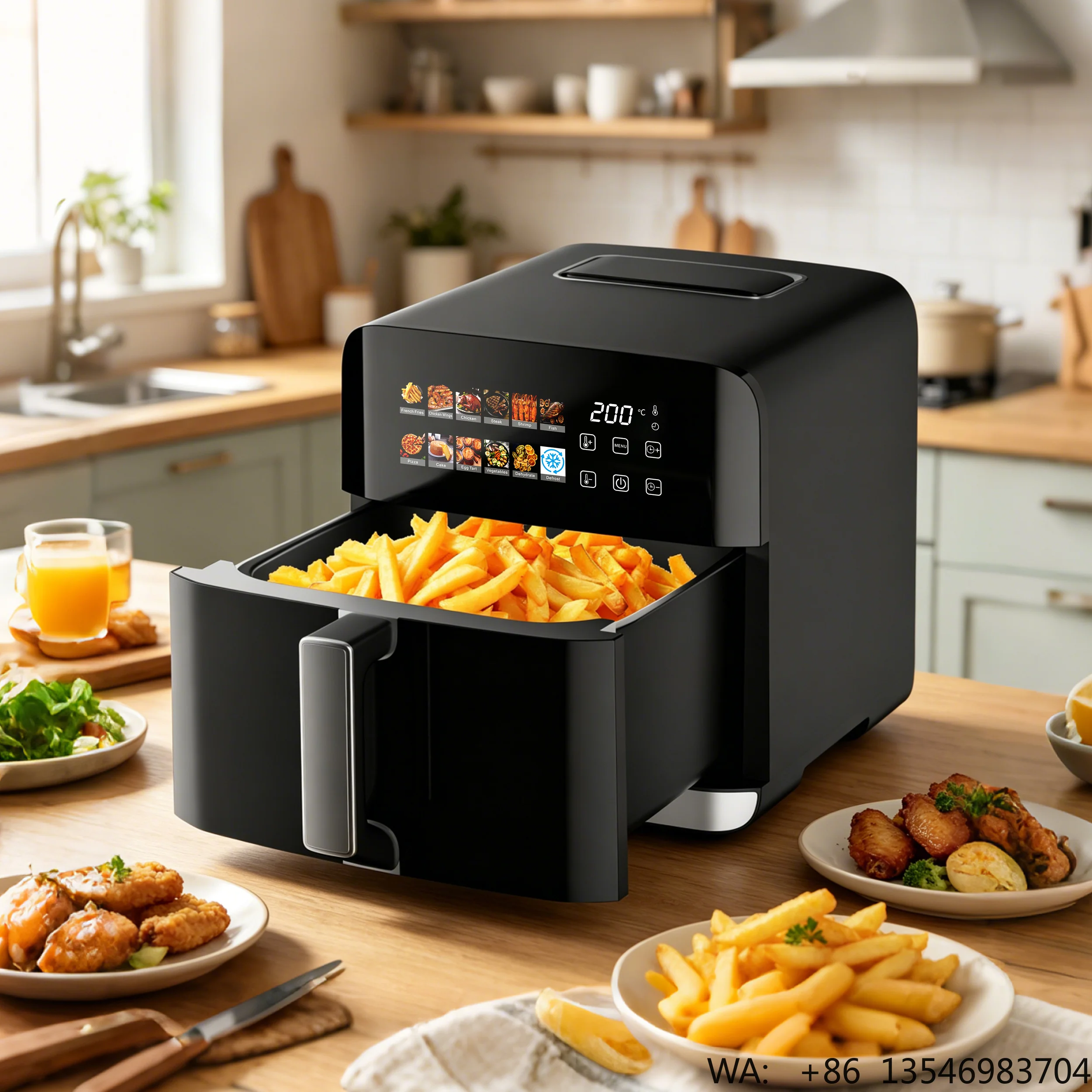 New Modern Design 1200W Touch Control