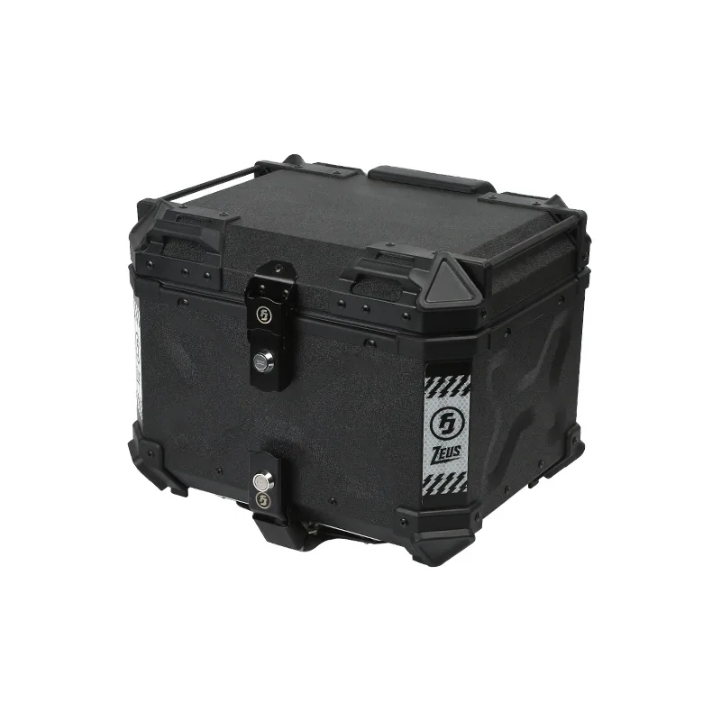 

Black FJ-45L Electric Vehicle Tail Box Motorcycle Universal Trunk Extra Large Rear Box Pass Takeaway Tail Box