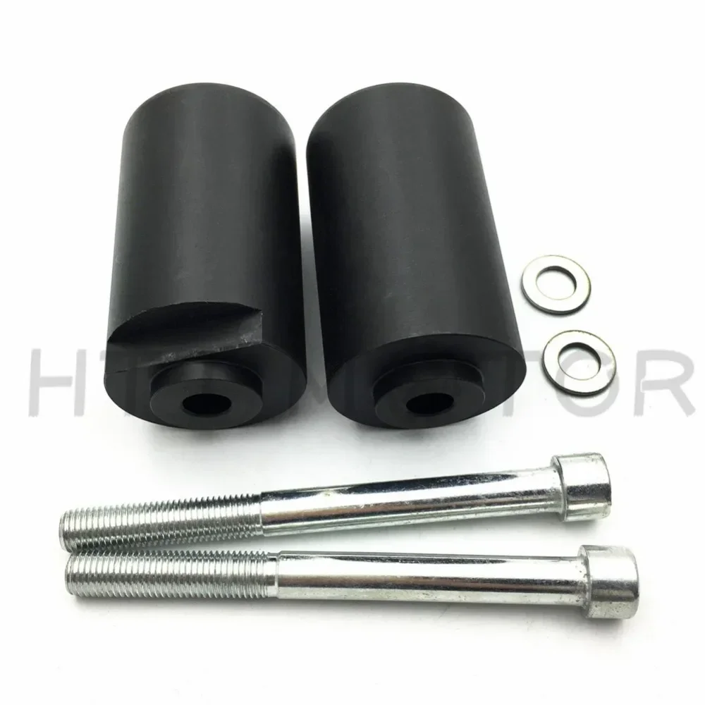 

2002 2003 for Kawasaki ZX9R ZX-9R ZX 9R BLACK No Cut Frame Slider Protector Black Motorcycle Parts