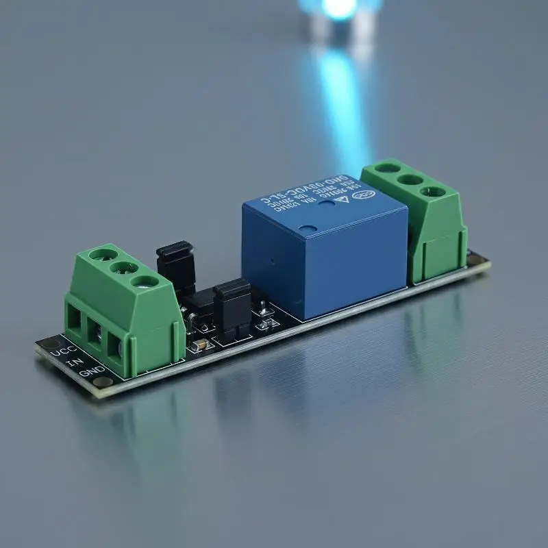 3V Single Channel Isolated Relay Drive Control Module High Level Trigger Board for College Electronic Engineering Practice