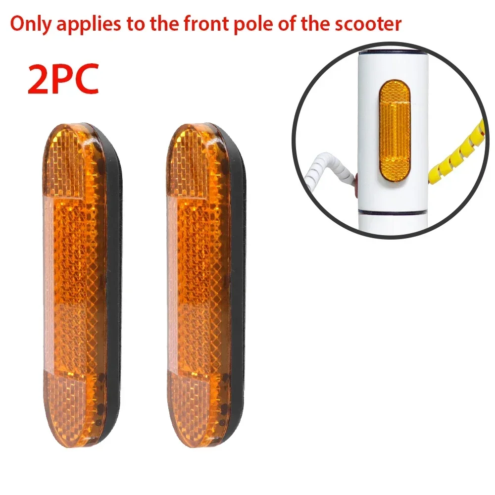 Reflektierende Rad Abdeckung Schützen Shell Für Xiaomi 3 Elektrische Roller M365 Pro 2 1 s Vorne Hinten Sicherheit Rohr Nacht reflektor Teile