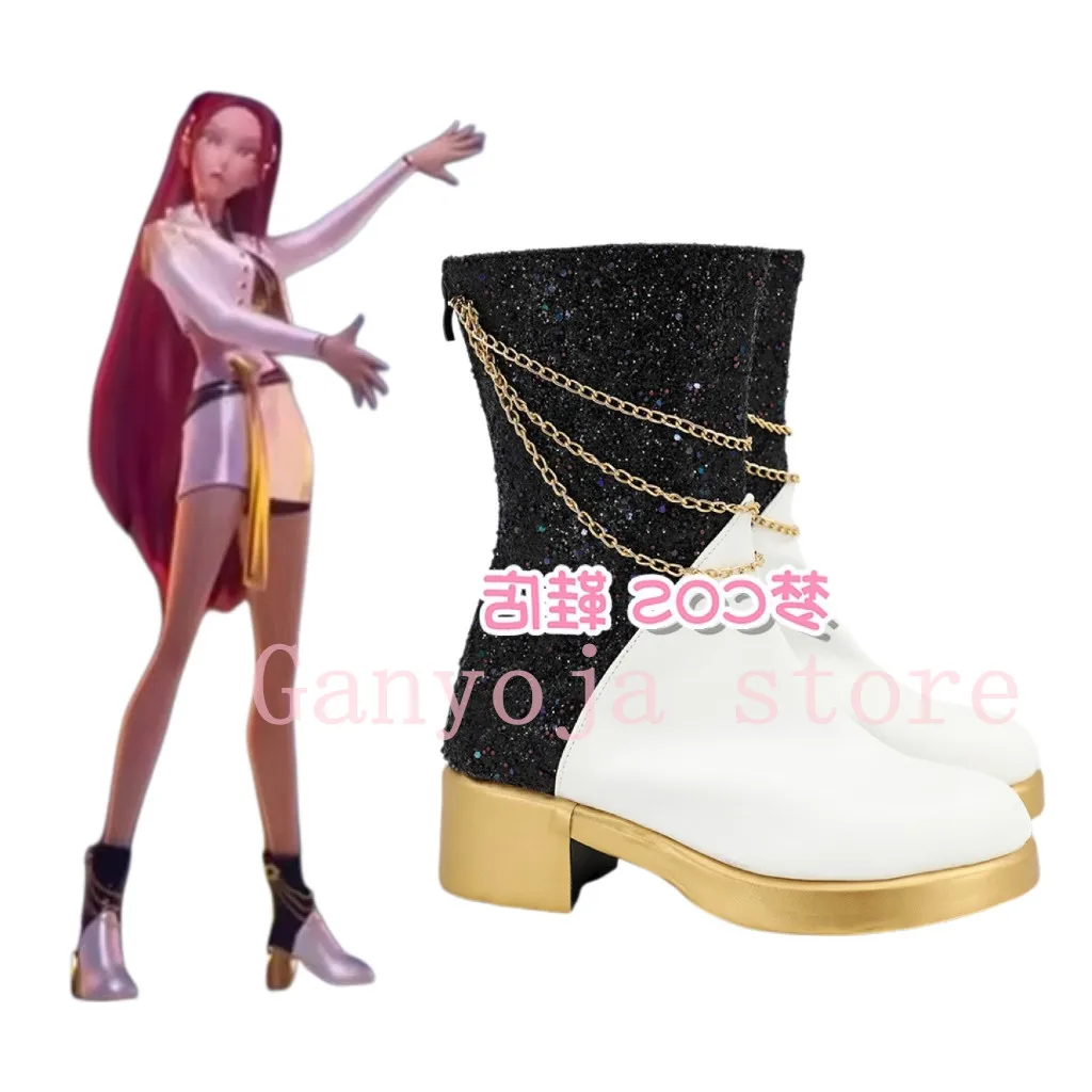 Buty do cosplayu Rumi Mira Zoey, buty KPop Demon Hunters, buty dla dziewczyn, buty do kostiumu anime, buty dla dorosłych i dzieci