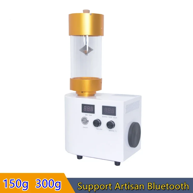 

Для 150-300 г домашняя жаровня кофе с горячим воздухом, электрическая мини-кофейная машина для выпечки в зернах, поддержка Bluetooth