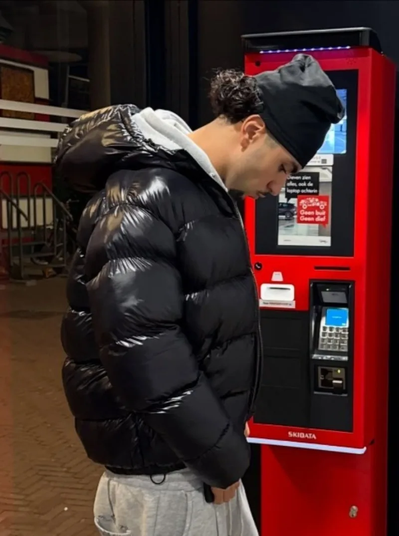 Модная осенне-зимняя водонепроницаемая куртка для мужчин Harajuku, пальто на молнии с вышивкой в стиле ретро, повседневная уличная одежда в европейском и американском стиле