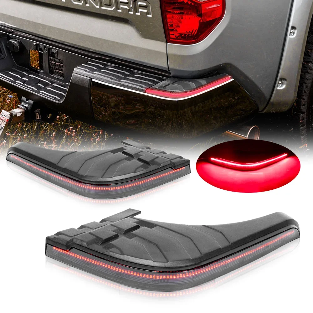 Hot Sale Car Auto Parts LED Rear Bumper Step Pad For T-oyota Tundra Rear Bumper Pad