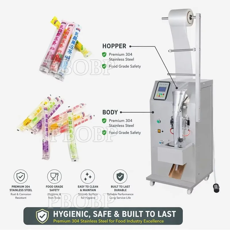 Including Tariffs Automatic Weighing and Filling Vertical Juice Water Liquid Packaging Packing Machines