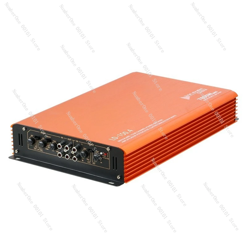 Four-way Power Amplifier 4*100W Car Audio Modification 9800 Four-channel Car Amplifier