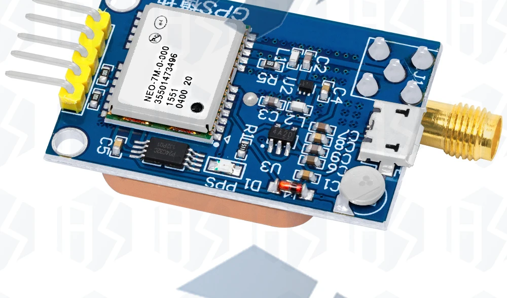 GPS Neo-6m Satellitenpositionierungsmodul Entwicklungsboard NEO-7M 7M NEO-8M NEO-9M für Arduino STM32 C51 51 MCU Mikrocontroller – Detail 18
