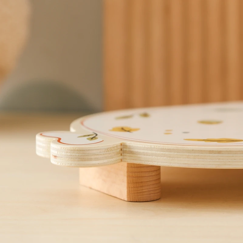 Baby Holz Montessori Spielzeug Silikon Tassen Holz teller Tabletts Dessert Modell spielen Haus Nachmittags tee Set Kinder Puzzle Spielzeug Geschenk – Detail 26