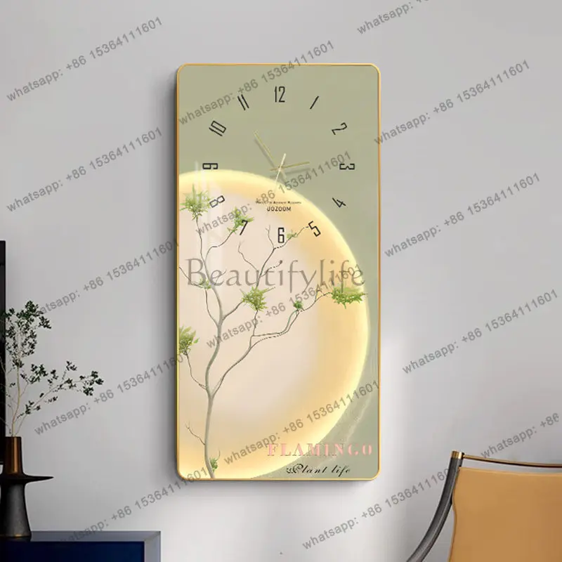 LJY Premium Yellow Wall Clock Fashion Unique Elegant Extra Large Digital Wall Clock Living Room Horloge Murale Home Decor Items
