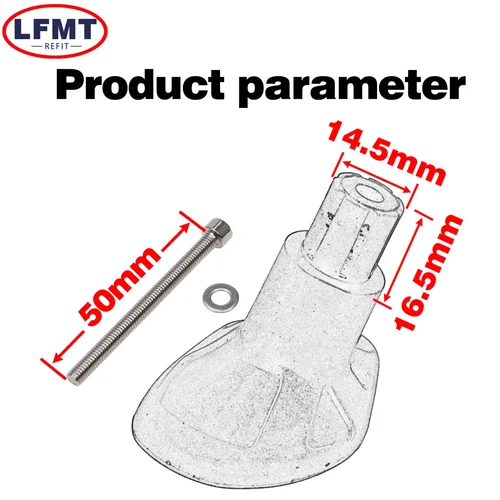 Imagen 2 del producto Para KTM XC XCW XCF EXC EXCF TE FE TX FX 150 200 250 300 450 500 2008-2024 Motocross ABS soporte lateral de plástico soporte Base pie