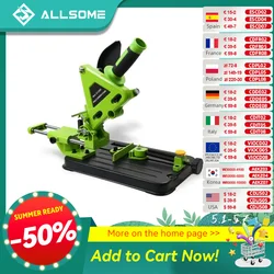 ALLSOME Angle Mill Support Grinder Holder Cutter Stand Bracket Holder Cutting Machine for 100/115/125mm Angle Grinder