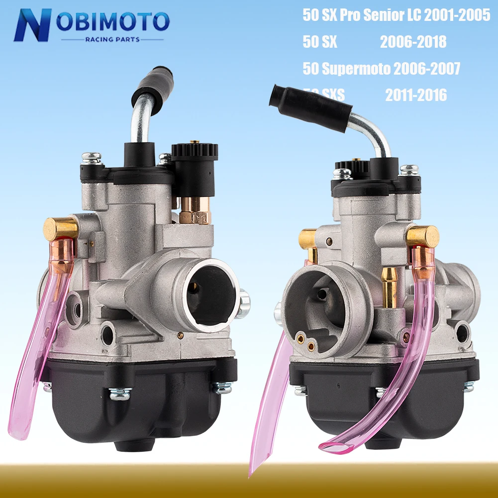 19mm Carburetor For KTM 50 SX SXS SX Pro Senior LC Dirt Bike 50 Supermoto Carb PHBG 19 BS Carb Engine Accessories