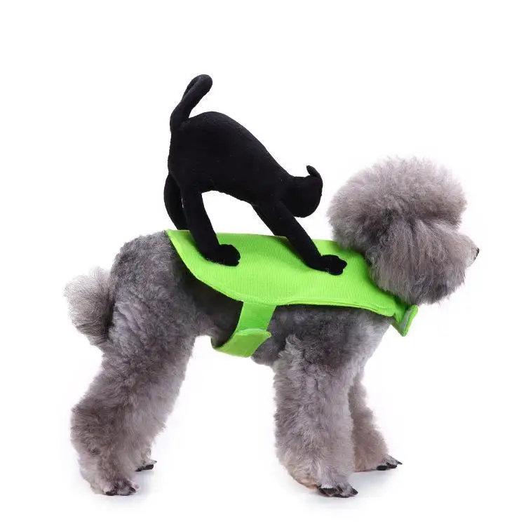 Hot selling pet Halloween costumes props dog transformation costumes bat costumes, cat riding costumes