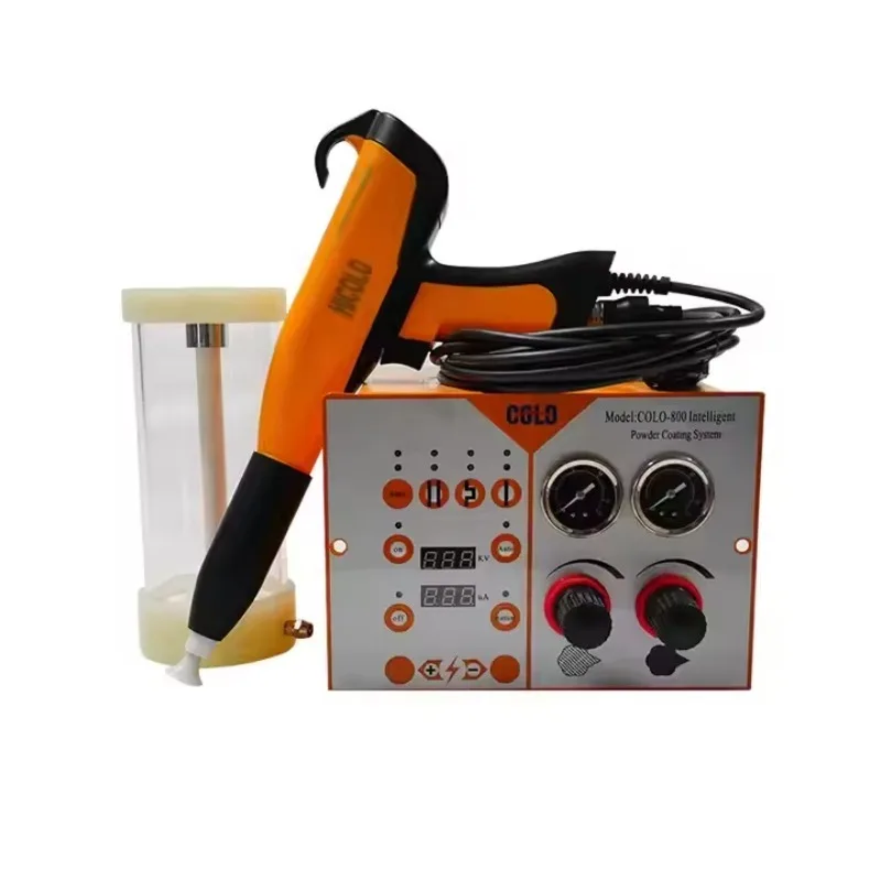 

Hsinda Portable Powder Coating Paint Spray Machine Manual Aluminum Substrate Core Motor Component Painting Equipment