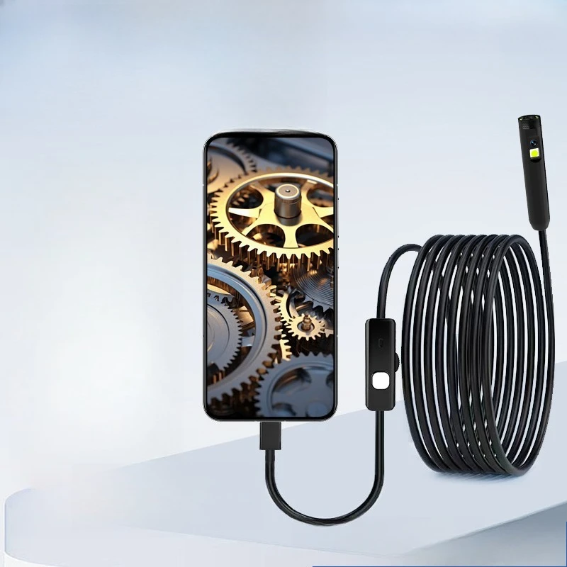

Mobile phone endoscope high definition video camera, sewer dredging, pipeline inspection
