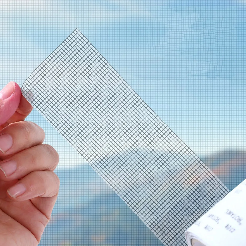 Self Adhesive Window Mosquito Net Repair Tape Window Screen Repair Patch Strong Anti-Insect Fly Mesh Broken Holes Repair Tools