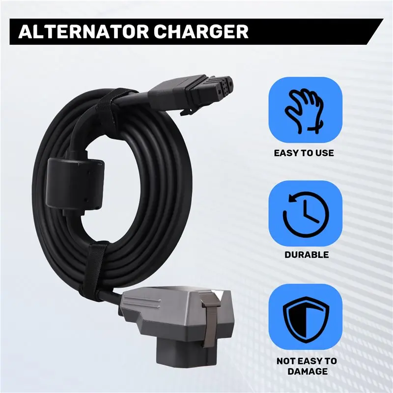 Well Made-For Ecoflow For Quick Connection Cable 4+ 8 Output For Alternator Charger 600/Plus 1000