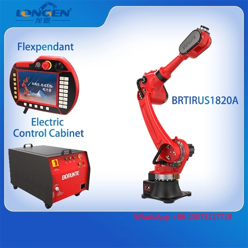ماكينة ذراع روبوت صناعية ذات 6 محاور من BORUNTE، معالجة أوتوماتيكية، متعددة الوظائف