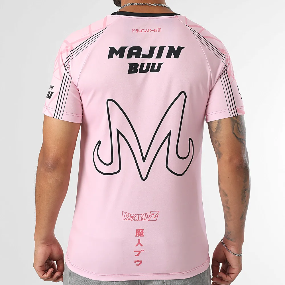 Dragon Ball Z Majin Buu full print sports jersey.Quick dry polyester fabric,big Majin Buu character print,great gift forDBZ fans