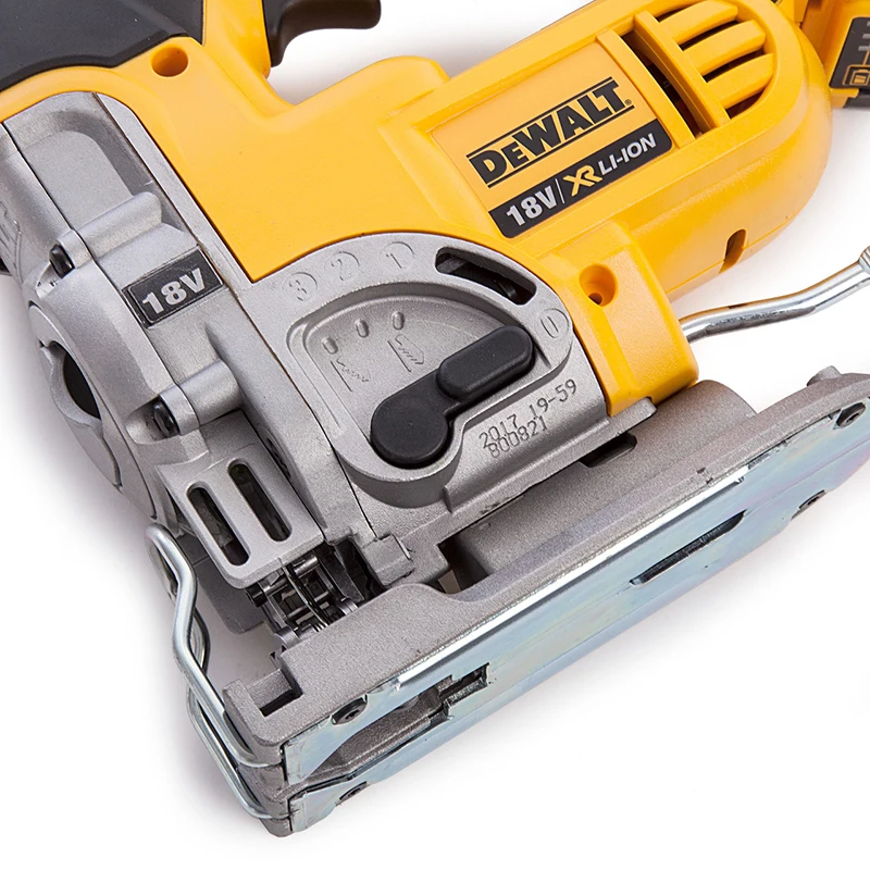 Imagem -06 - Jig Saw Max sem Fio 4-posições Ação Orbital Regulação de Velocidade Madeira Corte Curva Profissional Ferramenta Nua 20v Dewalt-dcs331