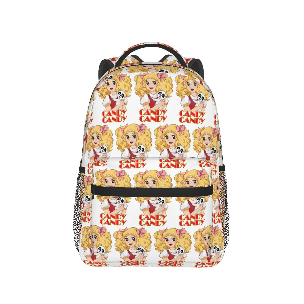 Candy Candy Cartoon Anime Backpack Hot Sale Daypack Large Capacity Boys Girls BookBag School Bag Shoulder Bags for Men Women