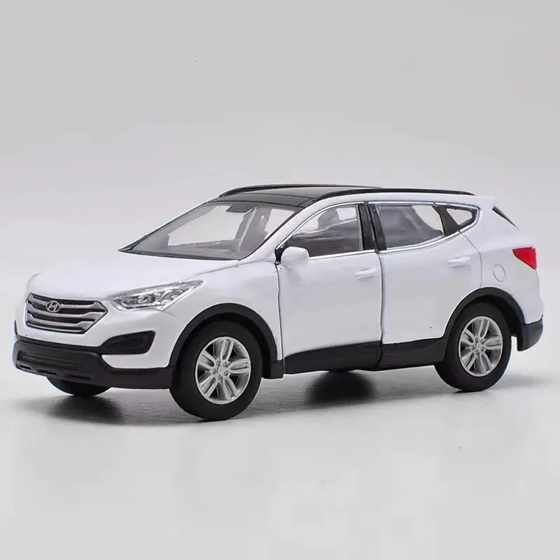 IX35 1/36 Hyundai SUV Alloy Car Model TUCSON SANTAFE Diecasts Simulation Metal Model Collection Pull Back Car Toy Gift