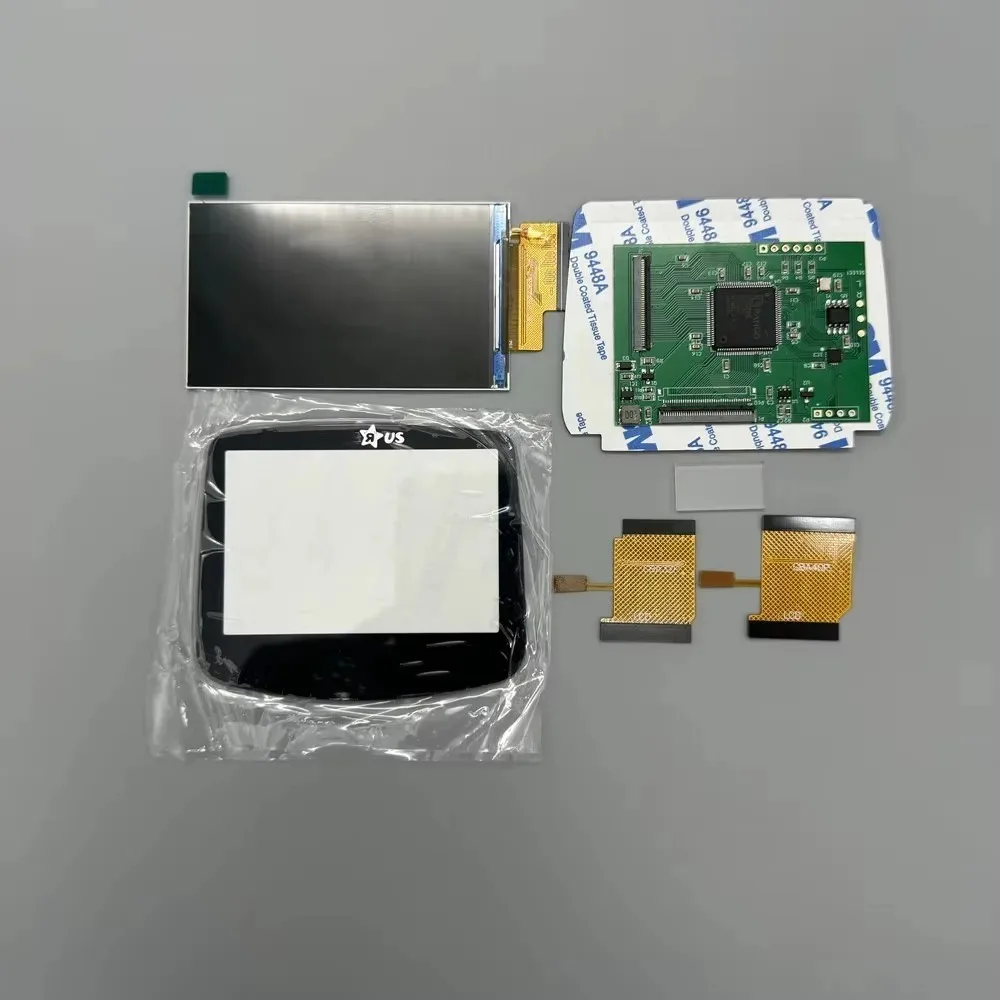 2,9 inch origineel formaat IPS LCD-scherm met hoge helderheid voor Gameboy Advance GBA, ondersteunt pixelmodusweergave, warmlichtschermen