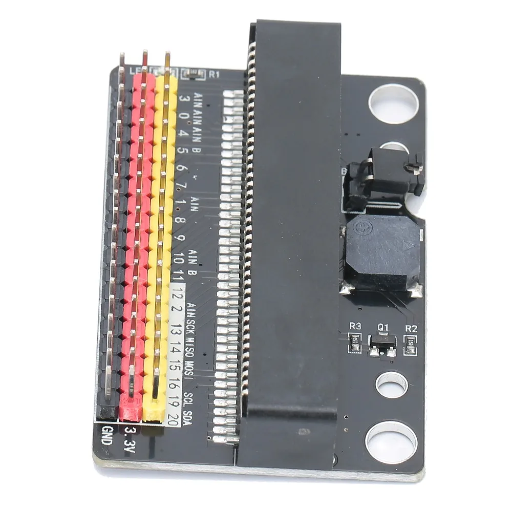 Practical Full Pin Expansion Board Power Indicator Compact PCB GPIO Adapter Micro Bit Expansion Board Programming Education