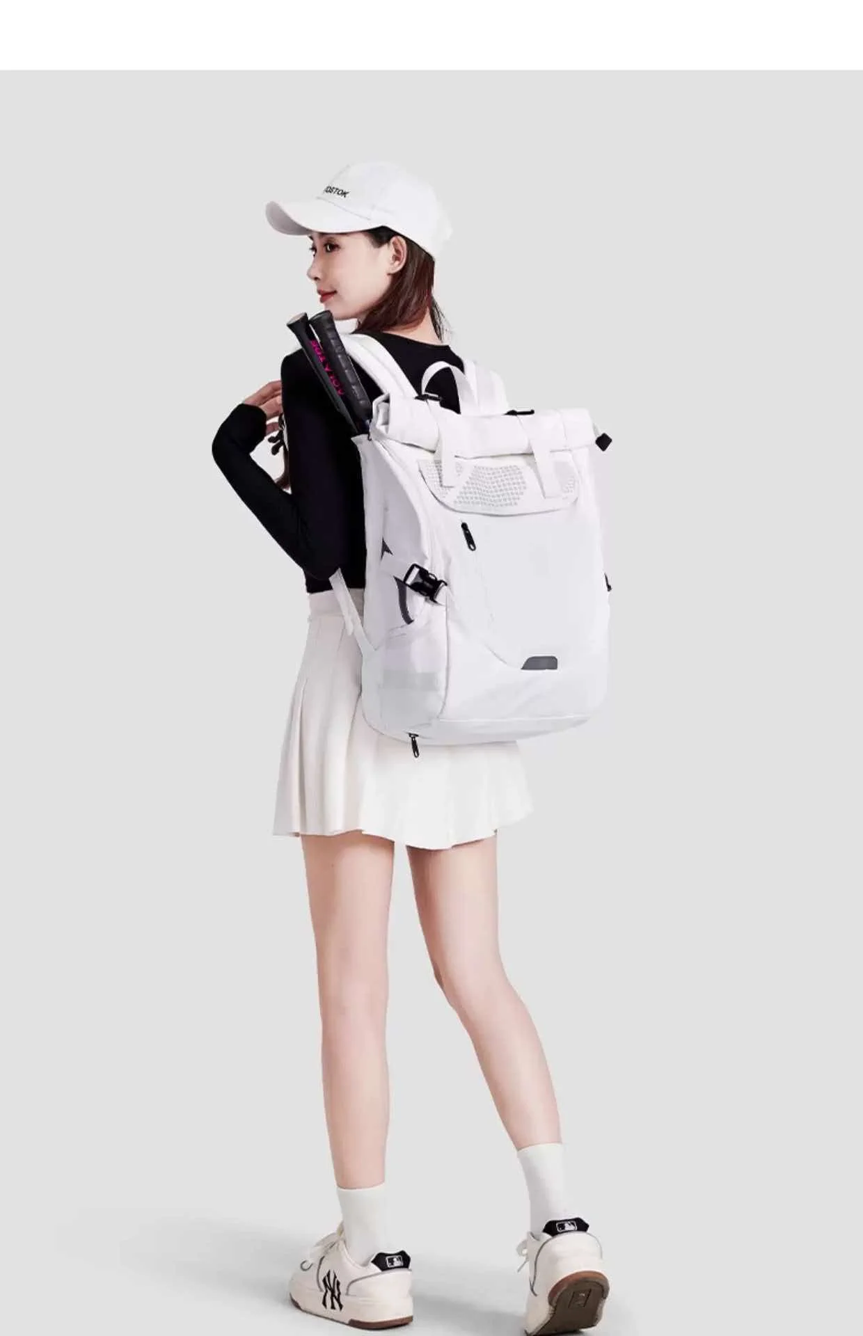 Men's and women's tennis and badminton backpacks, sports and fitness large capacity lightweight travel computer backpacks