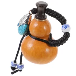 Gourd Bottle Natural Chinese Hip Flask Lou Wu Water Hanging Decoration Dried Empty Sake Jar Decor Decorative Year New Lids