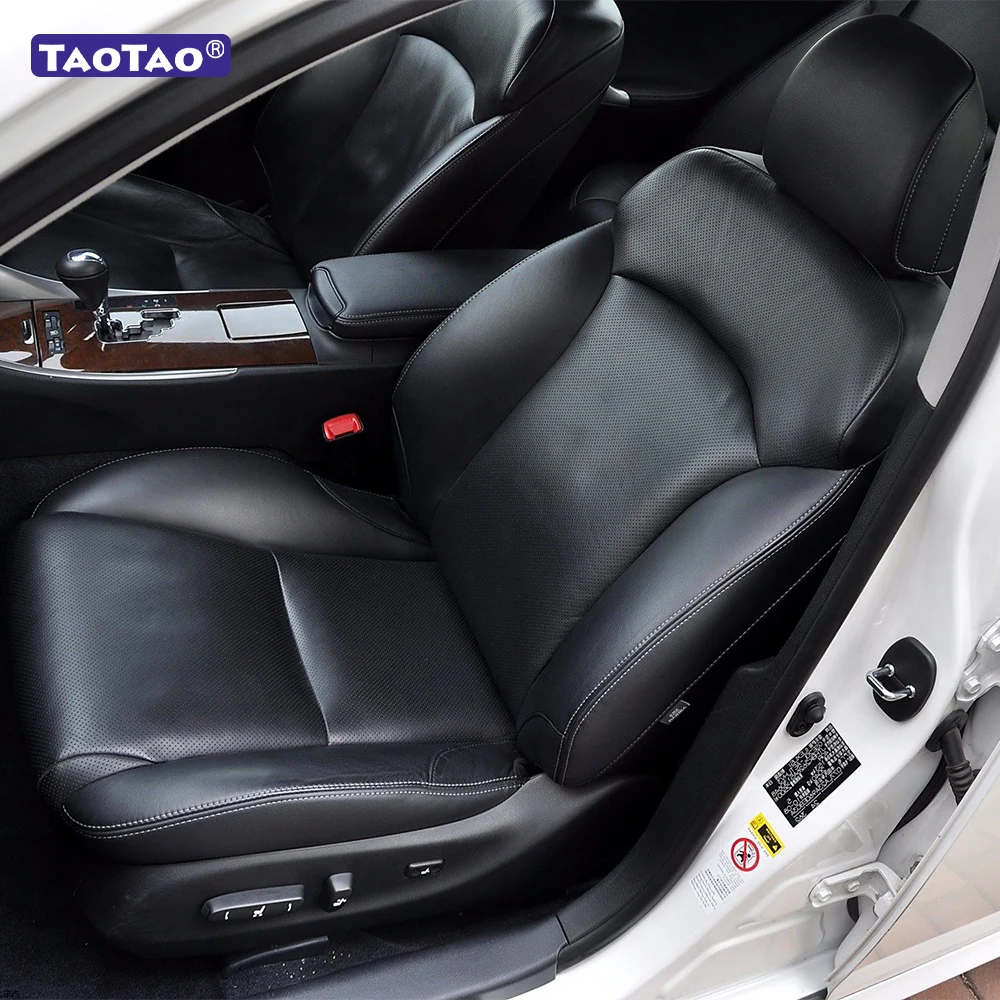 For Lexus IS 2005 2006 2007 2008 2009 2010 2011 2012 Full Set Custom Faux Leather Car Seat Covers Interior Protector Accessories