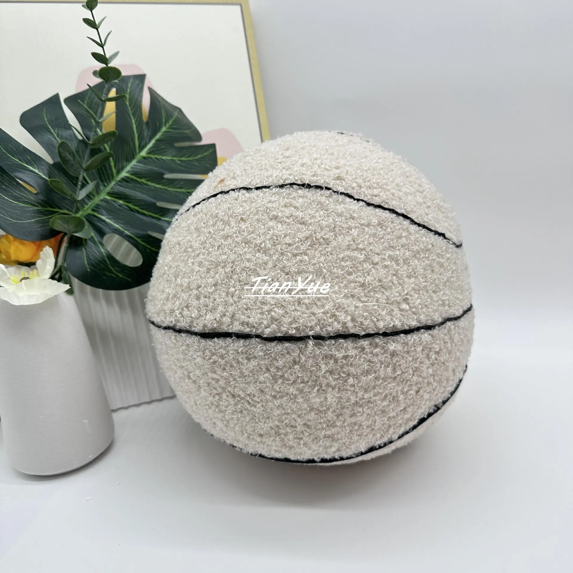 Mignon Offcourt Hustle basket-ball oreiller poupée en peluche poupée de noël pour cadeau enfant 25 cm