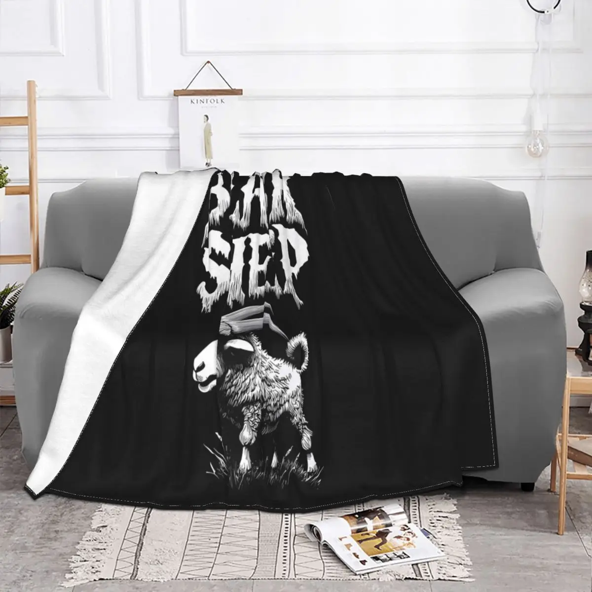 Black Sheep Quilt Blankets Winter Blankets Home And Decoration Throw Blanket