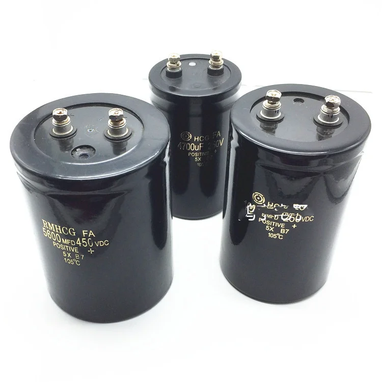 1pcs 400V5600uf 450V Electrolytic Capacitor Inverter Inverter High-quality Original Characters to Ensure Quality