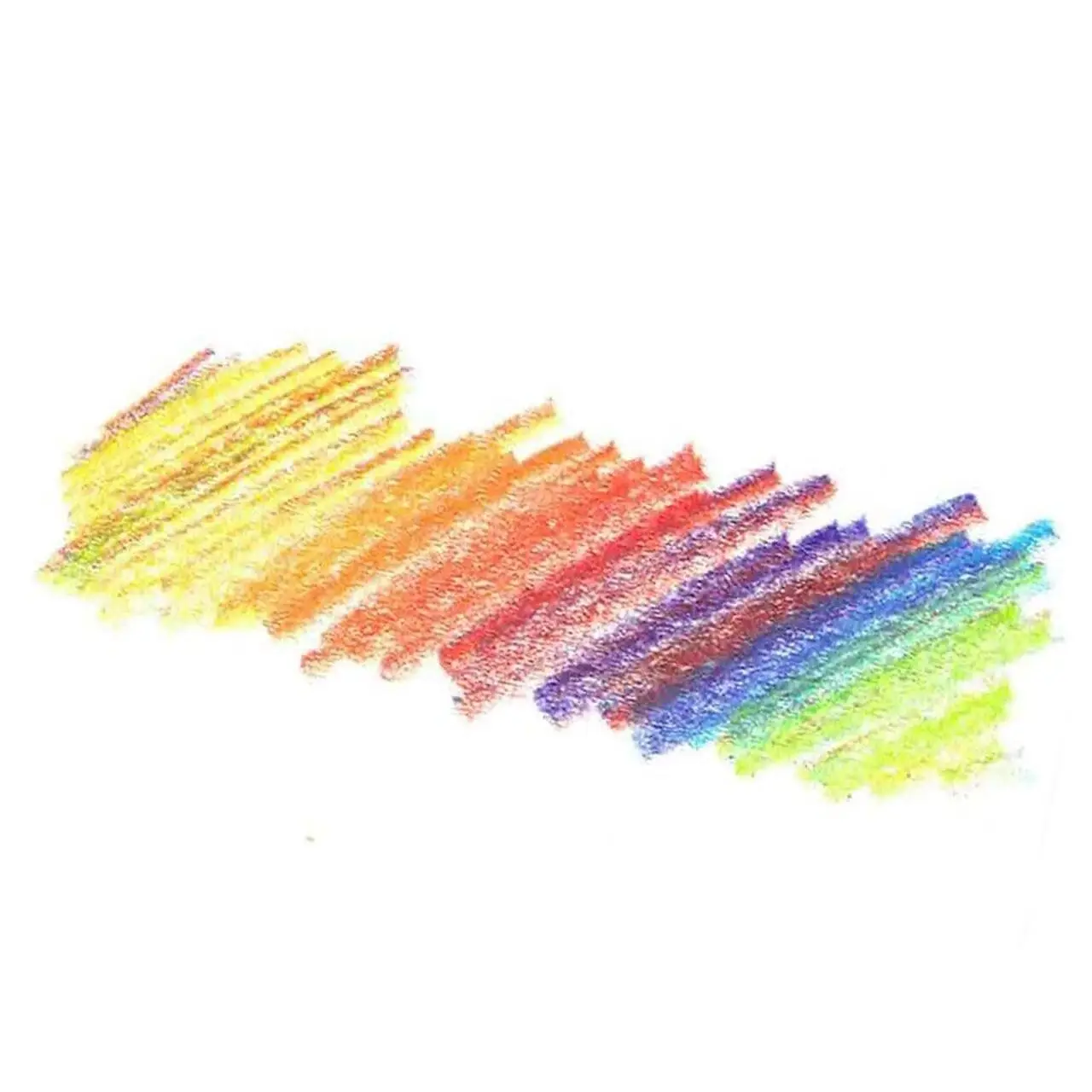 2025 ins gradual change seven-color rainbow pencil multi-color black wood color lead mixed color student colorful painting pen