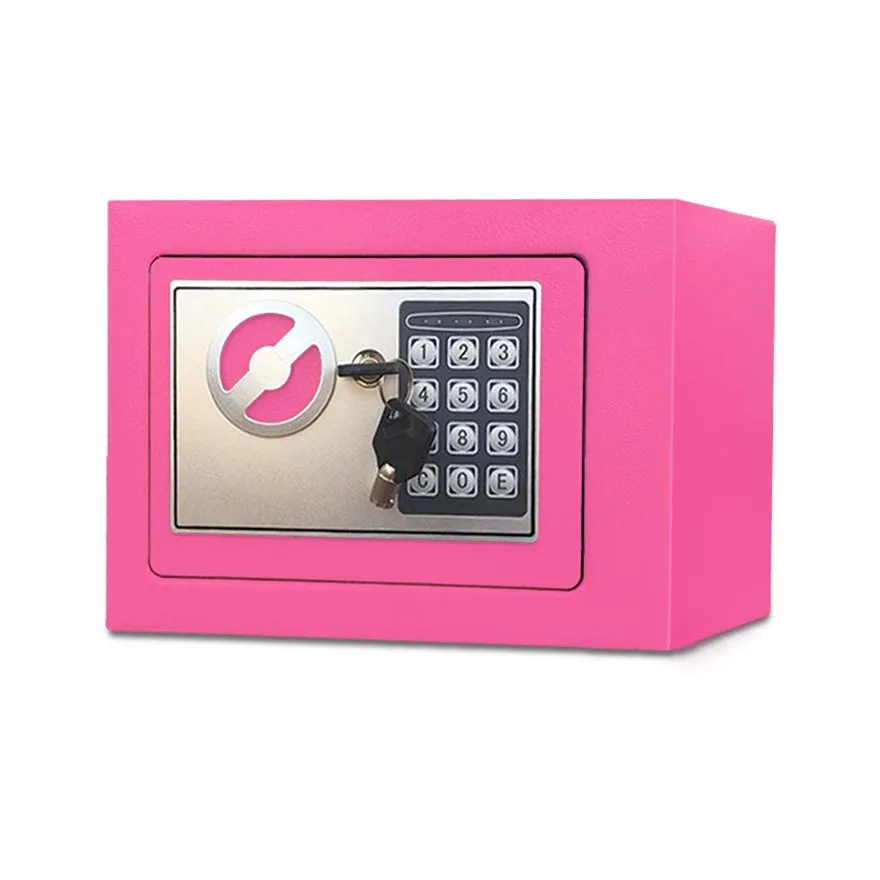 Coin Safe 17E Small All Steel Password Home Office Mini Safe With Optional Colors