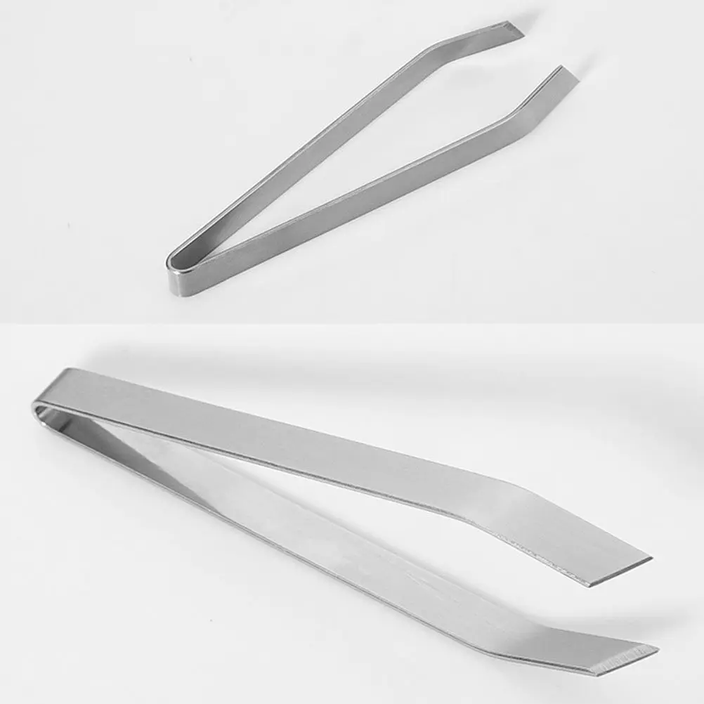 3Pcs Fish Bone Tweezers Stainless Steel Anti-Rust Deboning Tool Slant Tip Comfortable Grip for Kitchen Restaurant Use