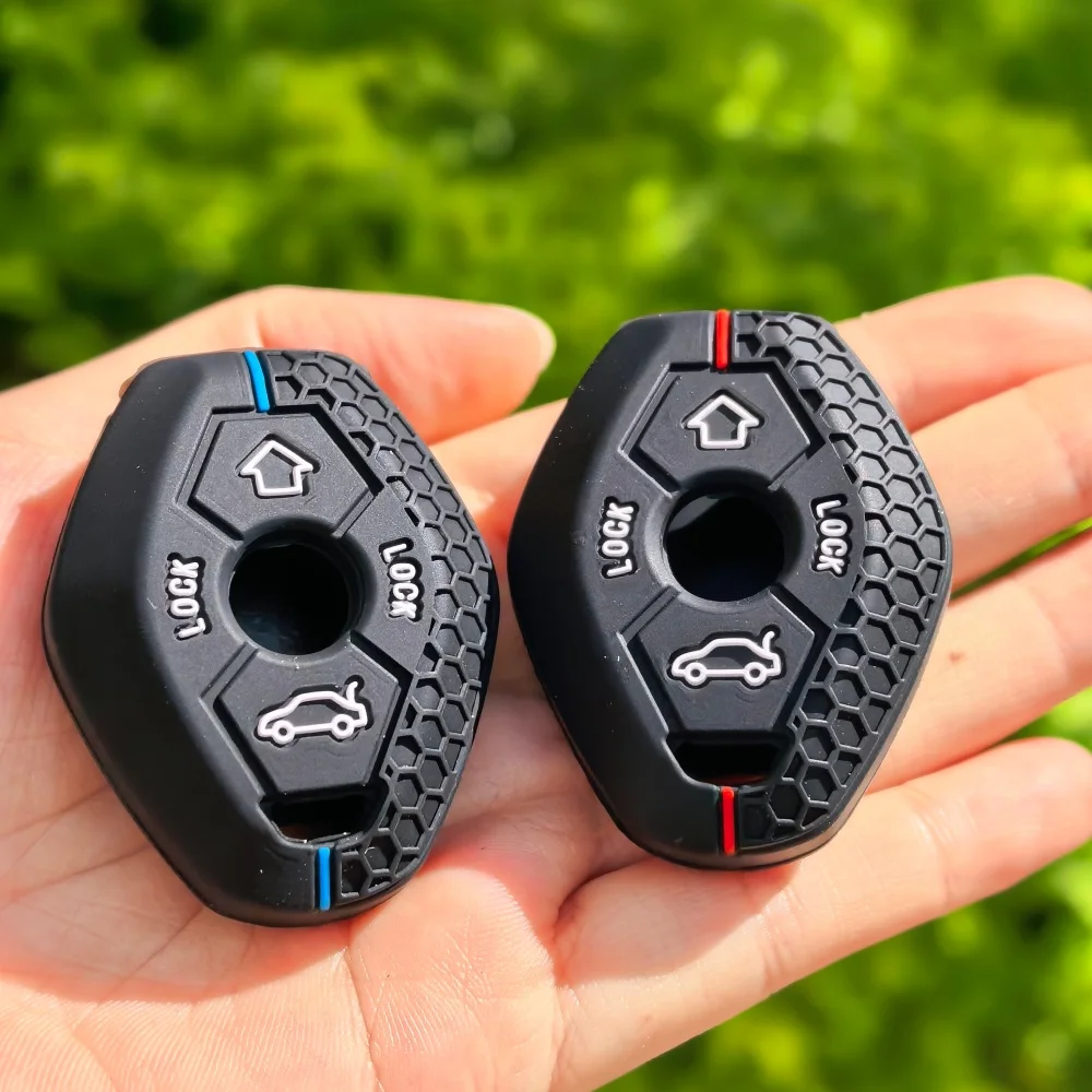 2025 جديد حافظة مفتاح السيارة غطاء شل لسيارات BMW X3 X5 Z3 Z4 3 5 7 سلسلة E38 E39 E46 E83 1998 - 2005 حامي بدون مفتاح فوب الملحقات